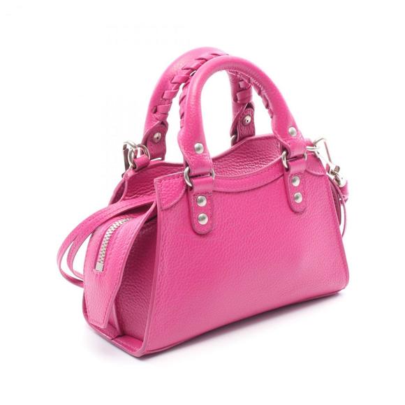 BALENCIAGA Pink Leather Bag - Picture 2 of 6